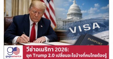 วีซ่าอเมริกา 2026